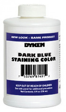 STAINING COLOR AZUL OSCURO, DYKEM
