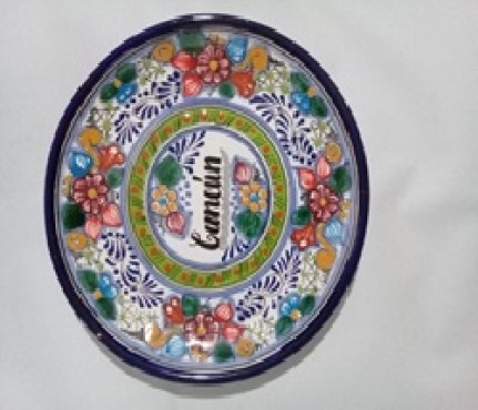 PLATO TALAVERA COMAL DE 25CM