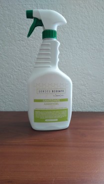 SANITIZANTE AMBIENTAL CON DISPERSOR DE 1 LITRO