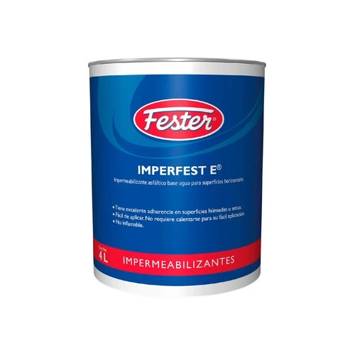 IMPERMEABILIZANTE ASFALTICO BASE AGUA 4 LT (IMPERFEST E)