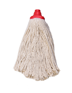 REPUESTO TRAPEADOR ALGODÓN GRAPA PLÁSTICA 250 GRAMOS, GORILLA