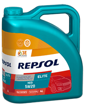 RP ELITE NEO 5W-20 SINTETICO CP-4, REPSOL