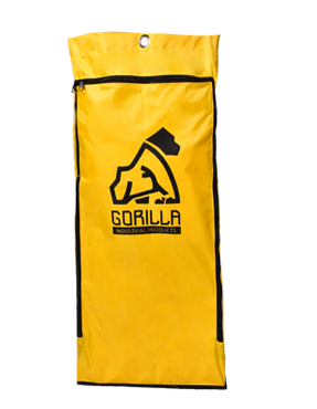 BOLSA DE LONA PLASTIFICADA REFORZADA CON CIERRE, GORILLA
