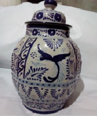 TIBOR TALAVERA CALABAZA 35 CM DE ALTURA