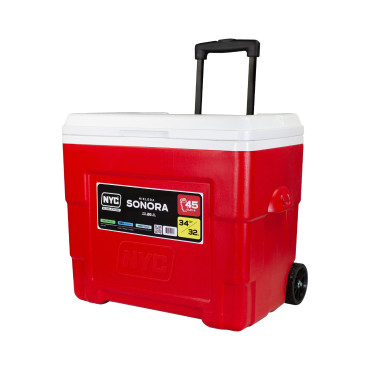 HIELERA SONORA 34 QTS, NYC PLÁSTICOS