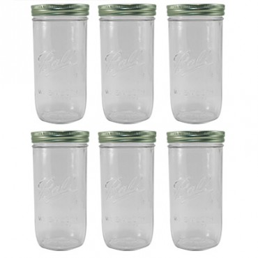 FRASCOS PARA ENVASE CON BOCA ANCHA 24oz 9-PK BALL 