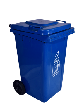 CONTENEDOR CON LLANTAS HEAVY DUTY 100L, GORILLA