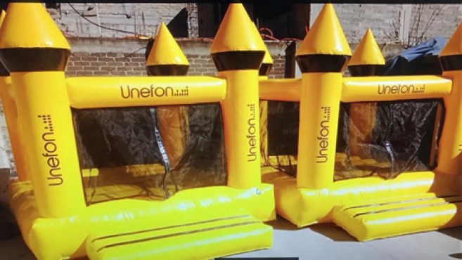 INFLABLE DE UNEFON, PUBLICIDAD INFLABLE