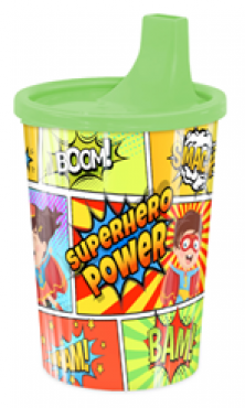 VASO DE 12OZ. comics, NYC PLÁSTICOS