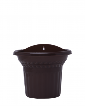 MACETA PARED No. 2 CHOCOLATE	