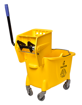 CUBETA AMARILLA CON PRENSA 32 L, GORILLA