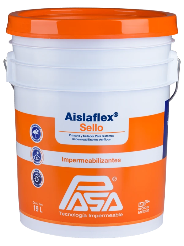 AISLAFLEX SELLO 4L (SELLADOR P/IMPERMEABILIZANTE BASE DE RESINA ACRILICA)