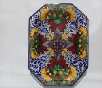 PLATON TALAVERA ENSALADERA DE 35 CM X 28 CM