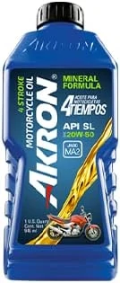 AKRON MOTORCYCLE FULL SYNTHETIC 4T SAE 15W-50 12/0.946 L