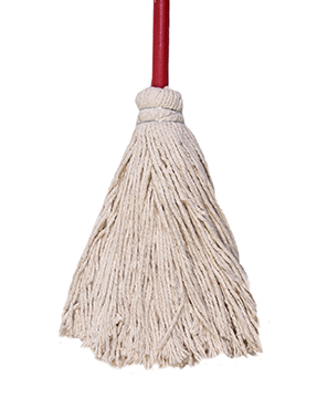 TRAPEADOR FORJADO ALGODÓN C/BASTÓN DE MADERA 300 GRAMOS, GORILLA