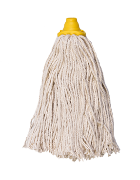 REPUESTO TRAPEADOR ALGODÓN GRAPA PLÁSTICA 350 GRAMOS, GORILLA