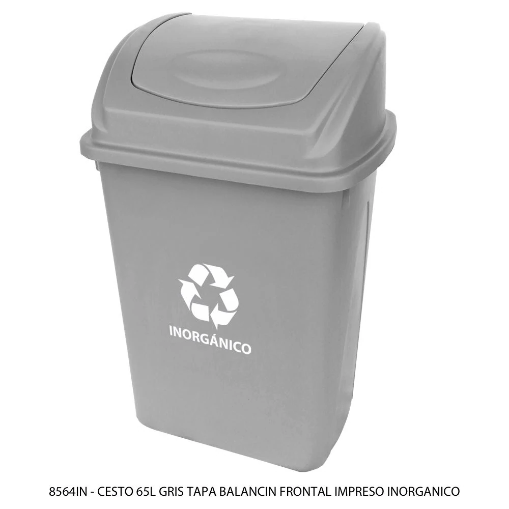 CESTO 65L BALANCIN FRONTAL C/ IMPRESIÓN, SABLÓN