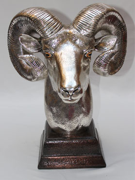 CABEZA DE CORDERO ARTESANÍAS DE PLATA