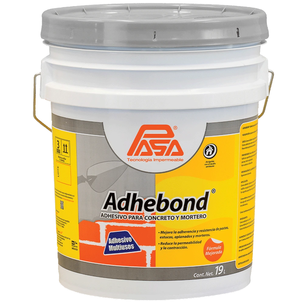 ADHESIVO Y SELLADOR PARA CONCRETOS Y MORTERO BLANCO 1 LT (ADHEBOND)