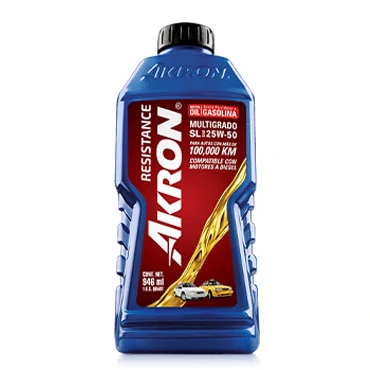 Akron Resistance SL SAE 25W-50 20/0.946L + 4 filtros MANN AK