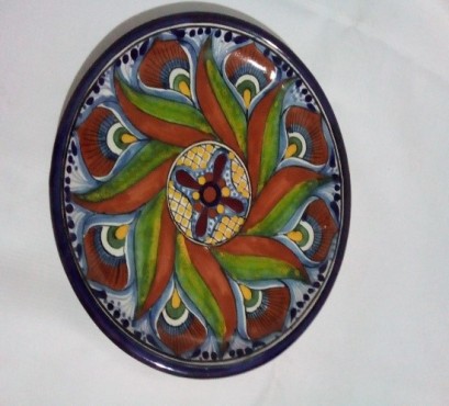 PLATO TALAVERA 25 CM DE DIAMETRO