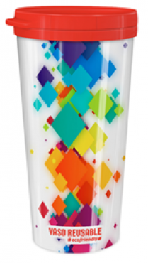 CAFETERO TALL DE 16OZ, NYC PLÁSTICOS