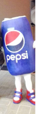 BOTARGA DE PEPSI, PUBLICIDAD INFLABLE