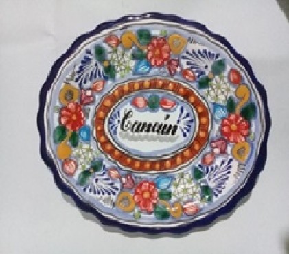 BISTEZERA TALAVERA OVALADA DE 28CM X 23CM