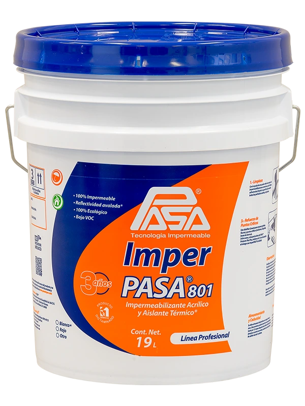 IMPER PASA 801 3AÑOS ROJO 22 LT