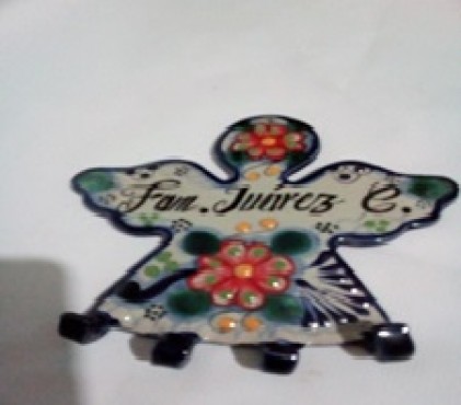 PORTA LLAVERO TALAVERA  (ANGEL 4 PATAS)