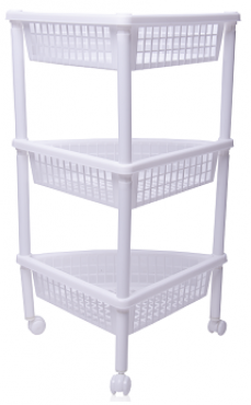 Rack esquinero charola 