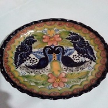 PLATO TALAVERA 25 CM DE DIAMETRO 