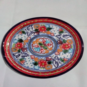 TALAVERA PLATO DE 30 CM DE DIAMETRO