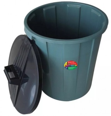 BOTE JUMBO 80 CON TAPA, INDUPLASTIC