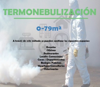 TERMONEBULIZACIÓN 0-79M², MEDISVET
