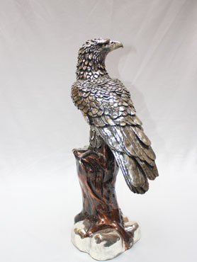 AGUILA VIGILANTE ARTESANÍAS DE PLATA