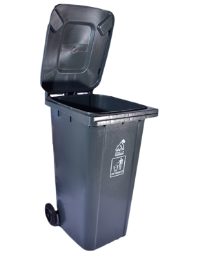 CONTENEDOR CON LLANTAS HEAVY DUTY 240L, GORILLA
