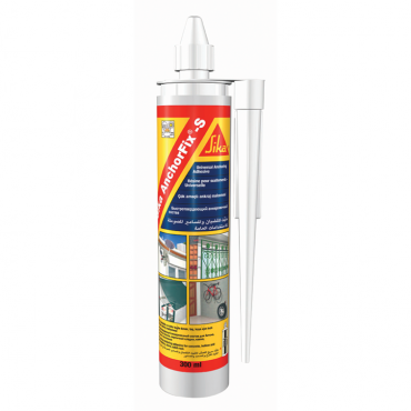 ADHESIVO EPOXICO EN CARTUCHO 300 ML P/ANCLAJES FUERTES Y RESISTENTES (SIKA ANCHORFIX-S)