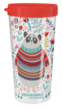 CAFETERO TALL DE 16OZ, NYC PLÁSTICOS