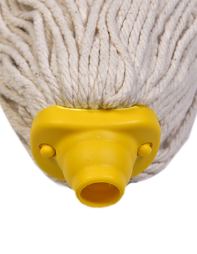 REPUESTO TRAPEADOR ALGODÓN GRAPA PLÁSTICA 350 GRAMOS, GORILLA