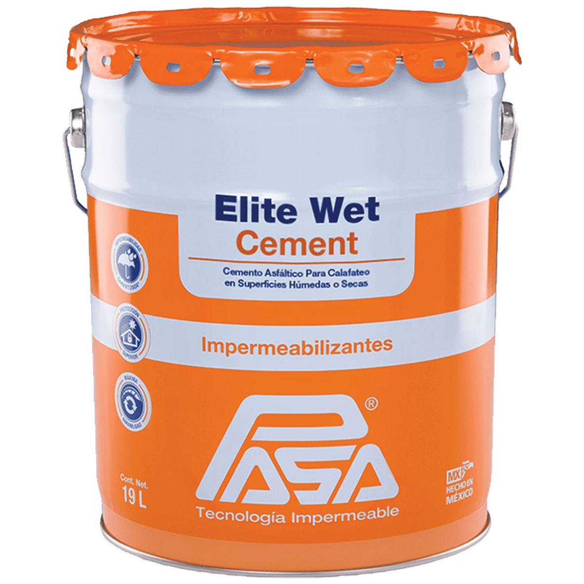 ELITE WET CEMENT 1LT (PASTA ASFALTICA IMPERMEABILIZANTE)