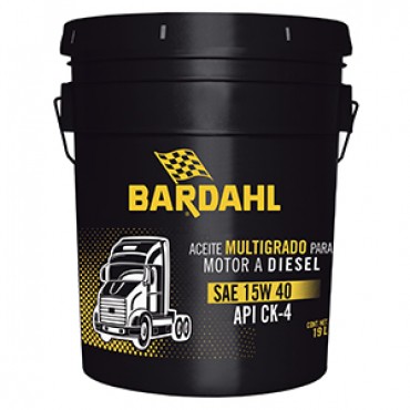 BARDAHL DIESEL OIL, 15W40 CK-4, 19 L,bardahl