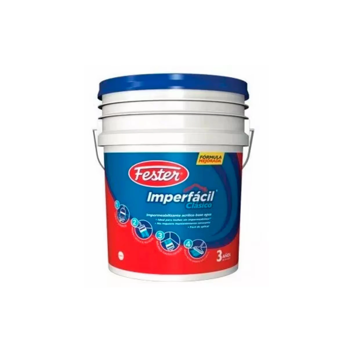 IMPERMEABILIZANTE 3 AÑOS BLANCO 19 LT (IMPERFACIL CLASICO)