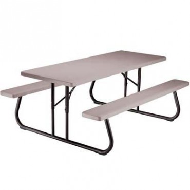 MESA RECTANGULAR DIA DE CAMPO 6FT LIFETIME