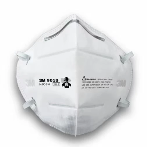 MASCARILLA PLEGABLE PARA POLVOS CON CLIP NASAL DE ALUMINIO APROB NIOSH N95