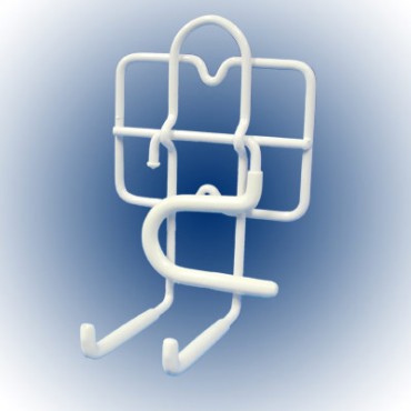 ORGANIZADOR P/ESCOBA Y RECOGEDOR BLANCO CLOSETMAID 