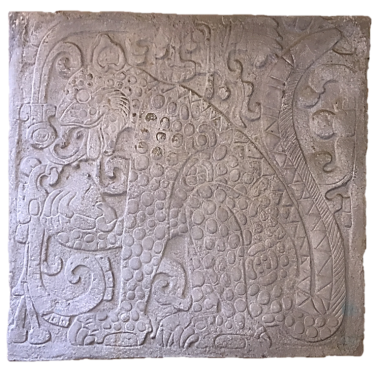 JAGUAR DEVORANDO UN CORAZÓN ARTESANÍAS EN PLATA