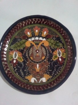 TALAVERA PLATO DE 25 CM DE DIAMETRO