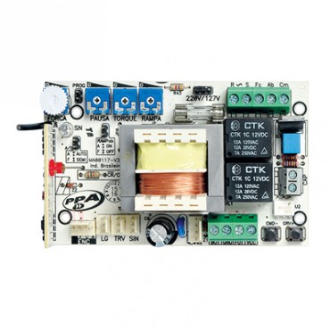 CENTRAL SENCILLA 4 TRIMPOTS BIVOLT SIN CAPACITOR PPA