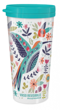 CAFETERO TALL DE 16OZ, NYC PLÁSTICOS